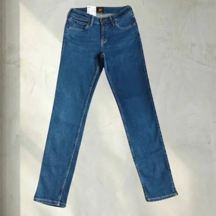 Nieuwe LEE jean model elly slim fit - hoge taille - rekbaar - indigo blauw – photo 10